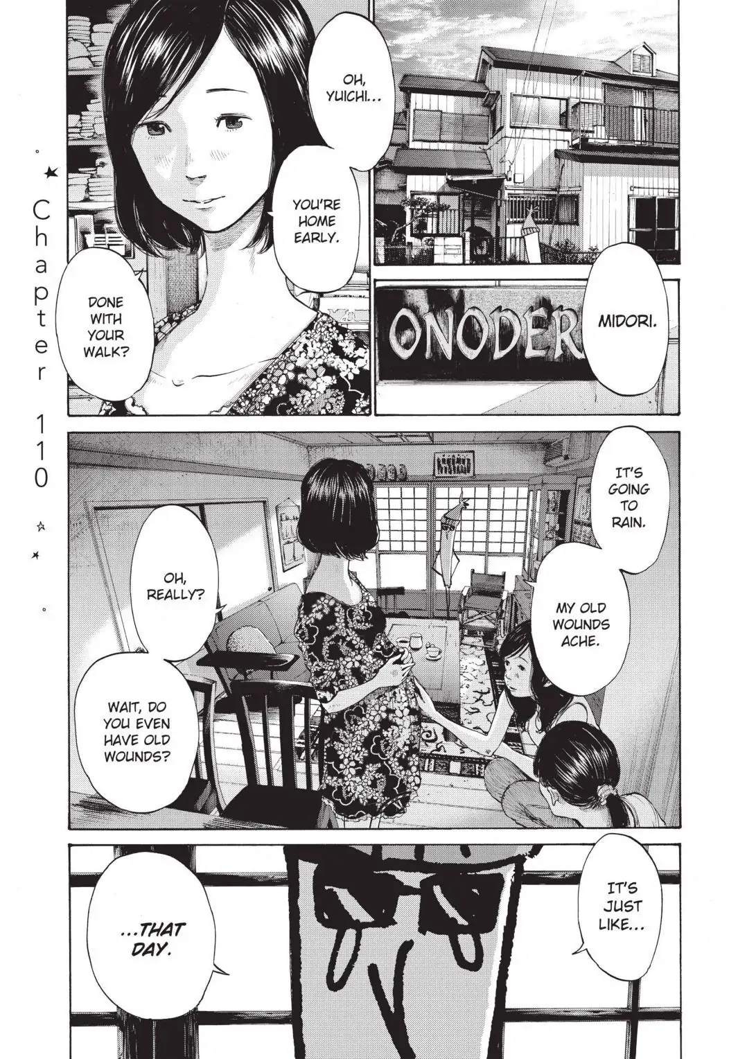 Oyasumi Punpun Chapter 110 image 01